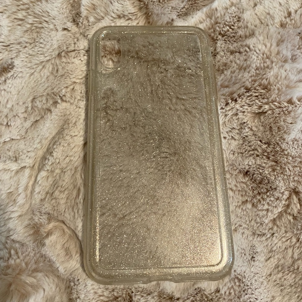 clear sparkle speck case (for iPhone XS MAX)